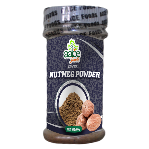 Nutmeg plastic spice bottle 60g
